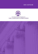 International Journal of Law, Language & Discourse