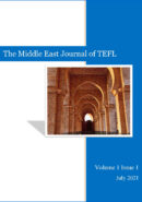 MEJTEFL Volume 1 Issue 1 July 2021