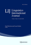 LIJ Volume 15 Issue 2 December 2021