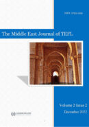 MEJTEFL Volume 2 Issue 2 December 2022